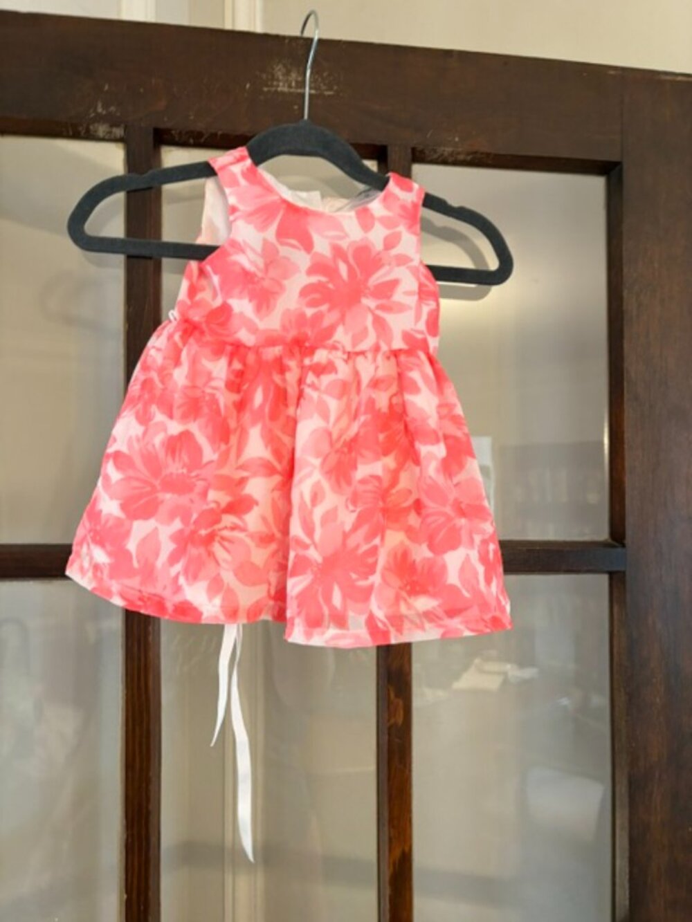 Carter's Bundle of 2 Pink Sleeveless Dresses, Size 3 months